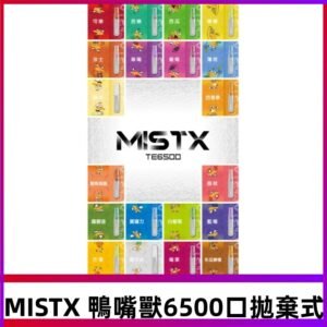 MIST X 鴨嘴獸6500口拋棄式電子煙#台灣現貨#