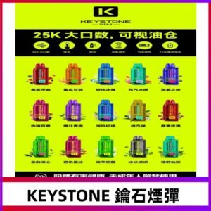 鑰石KEYSTONE FLEX-3 25000口專彈專機套裝|大容量續航